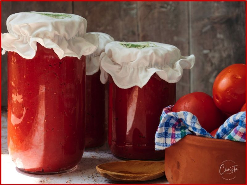 Sun-dried Tomato Paste (Domates Şalçası)